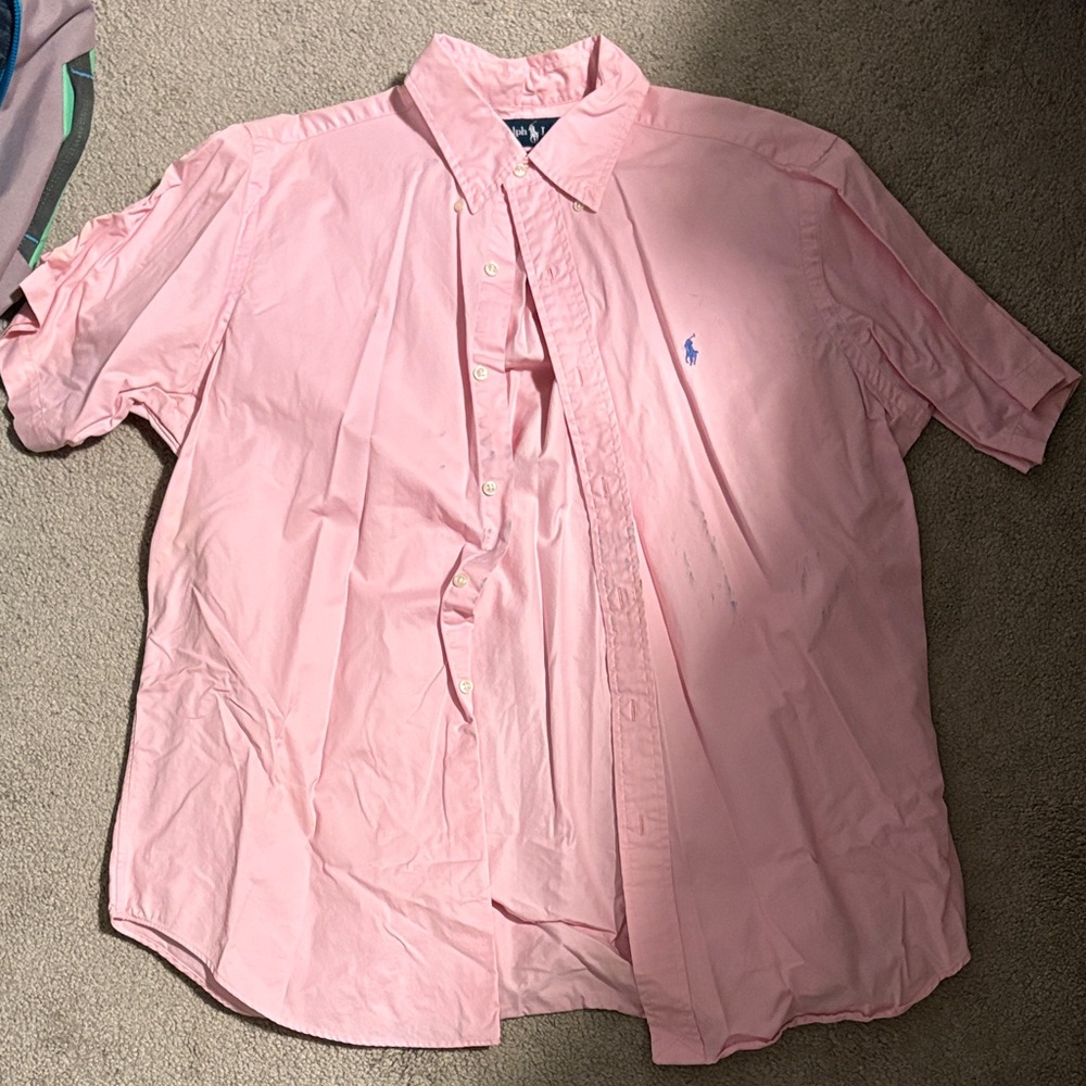 Ralph Lauren men’s  Pink Polo Shirt
